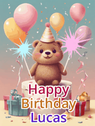 Happy Birthday Lucas GIFs