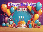 Happy Birthday Lucas GIF