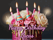 Happy Birthday Lucas GIF