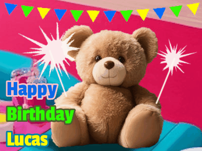 Happy Birthday Lucas GIF 3
