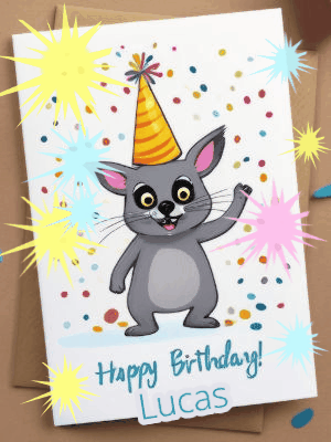 Happy Birthday Lucas GIF 39