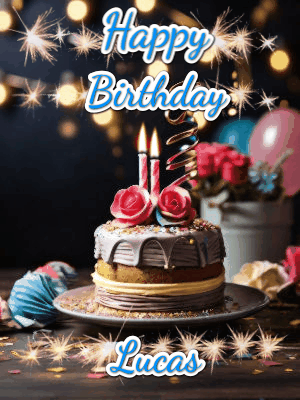 Happy Birthday Lucas GIF 57