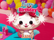 Happy Birthday Lucy GIF