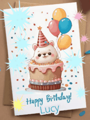 Happy Birthday Lucy GIF