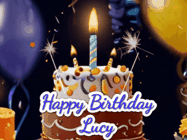 Happy Birthday Lucy GIF