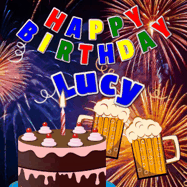 Happy Birthday Lucy GIF