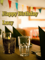 Happy Birthday Lucy GIF