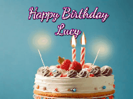 Happy Birthday Lucy GIF