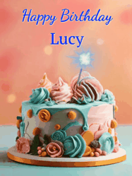 Happy Birthday Lucy GIF