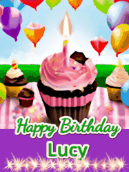 Happy Birthday Lucy GIF