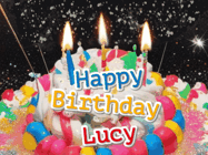 Happy Birthday Lucy GIF