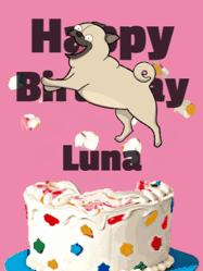 Happy Birthday Luna GIF