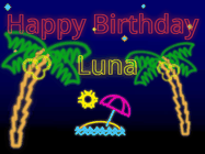 Happy Birthday Luna GIF