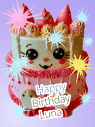 Happy Birthday Luna GIF