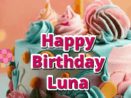Happy Birthday Luna GIF
