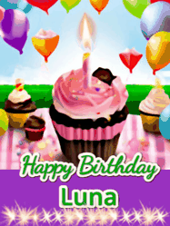 Happy Birthday Luna GIF