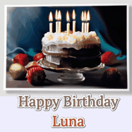 Happy Birthday Luna GIF