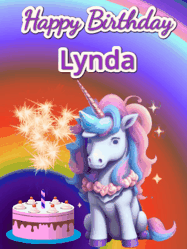 Happy Birthday Lynda GIF
