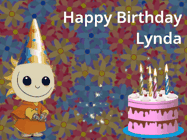 Happy Birthday Lynda GIF
