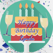 Happy Birthday Lynda GIF