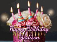 Happy Birthday Madison GIF