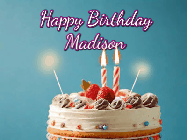 Happy Birthday Madison GIF