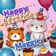 Happy Birthday Maggie GIF