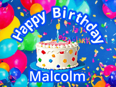 Happy Birthday Malcolm GIF 8