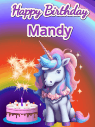 Happy Birthday Mandy GIF