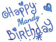 Happy Birthday Mandy GIF
