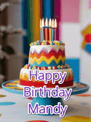 Happy Birthday Mandy GIF