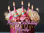 Happy Birthday Mandy GIF