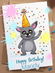 Happy Birthday Mandy GIF