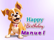 Happy Birthday Manuel GIF
