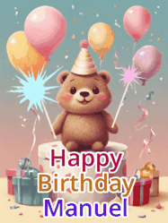 Happy Birthday Manuel GIF