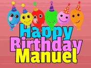 Happy Birthday Manuel GIF