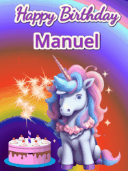Happy Birthday Manuel GIF