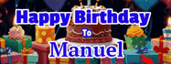Happy Birthday Manuel GIF