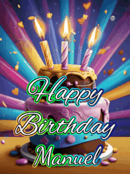 Happy Birthday Manuel GIF