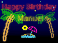 Happy Birthday Manuel GIF