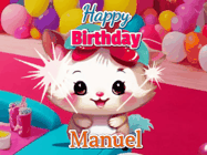 Happy Birthday Manuel GIF