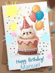 Happy Birthday Manuel GIF