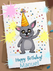 Happy Birthday Manuel GIF