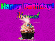 Happy Birthday Manuel GIF