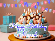 Happy Birthday Manuel GIF