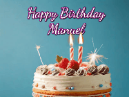 Happy Birthday Manuel GIF