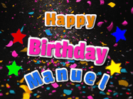 Happy Birthday Manuel GIF