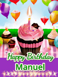 Happy Birthday Manuel GIF