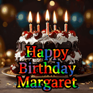 Happy Birthday Margaret GIF
