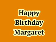 Happy Birthday Margaret GIF